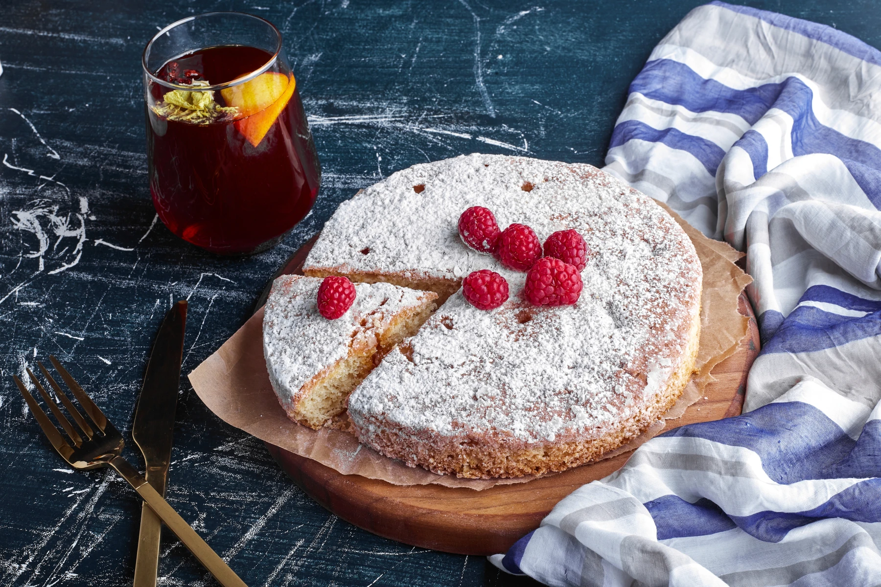 Torta artesanal de panadería